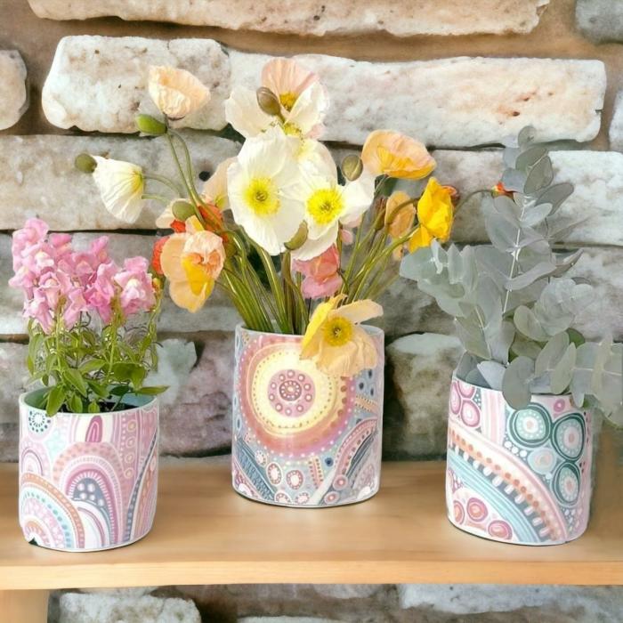 3Pc Jagun Pot Planters  |  Planters & Vases Planters & Vases Planters & Vases