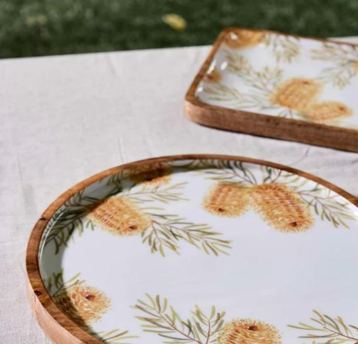 Banksia Mangowood Round Platter  |  Catering & Tableware Catering & Tableware Catering & Tableware