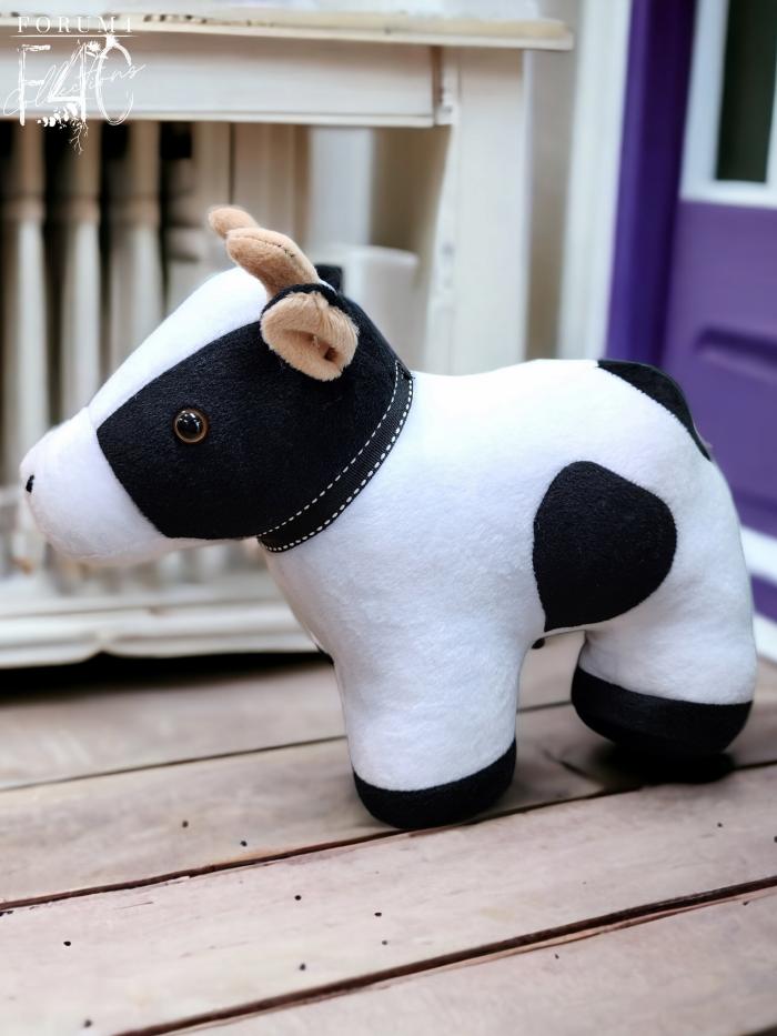 Bessie The Black & White Cow Doorstop  |  Doorstops Cow Lovers Cow Lovers