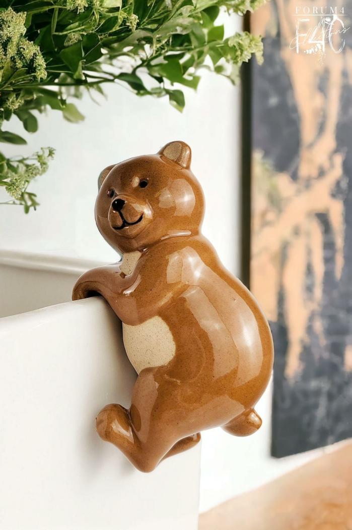 Brown Bear Pot Hanger  |  Garden Accessories Garden Accessories Garden Accessories