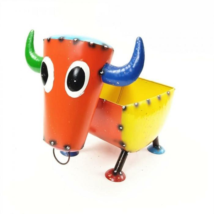 Bullseye The Quirky Bull Metal Planter  |  Planters & Vases Planters & Vases Planters & Vases