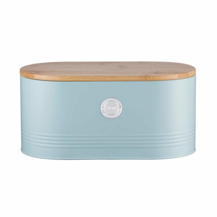 Canister – Bread Bin – Dusty Blue  |  Canisters Canisters Canisters