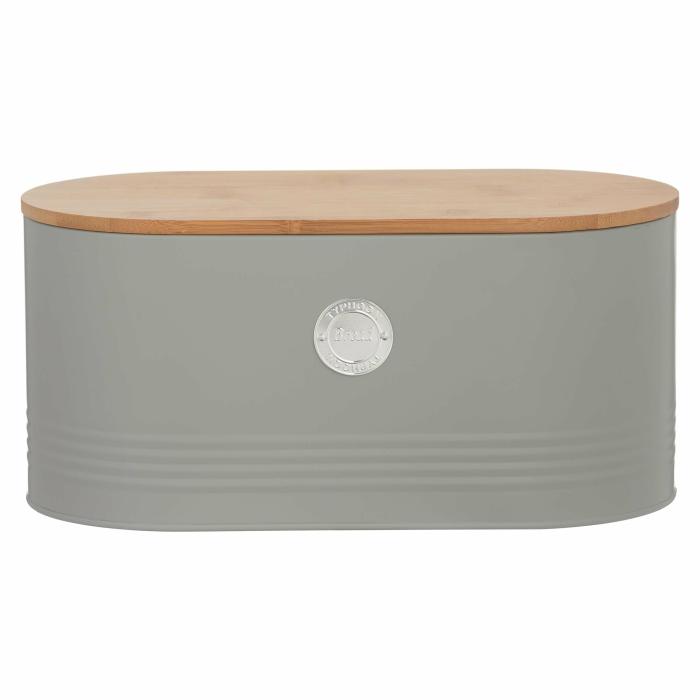 Canister – Bread Bin – Grey  |  Canisters Canisters Canisters