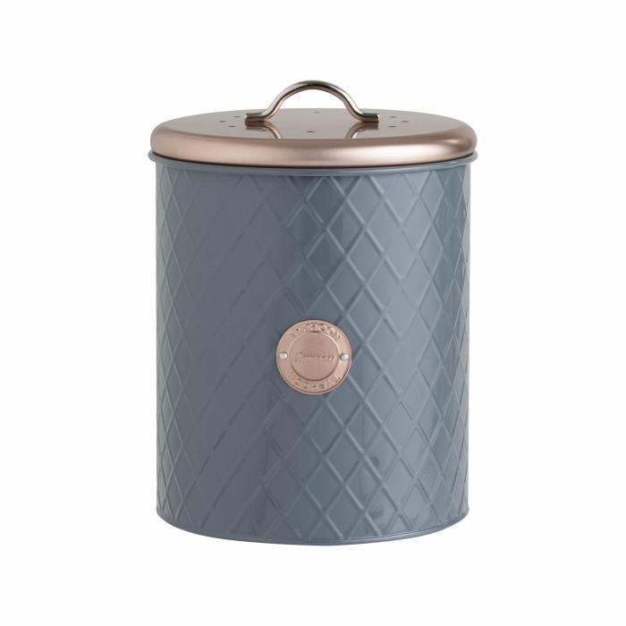 Canister – Compost Bin 2.5L – Copper – Grey  |  Canisters Canisters Canisters