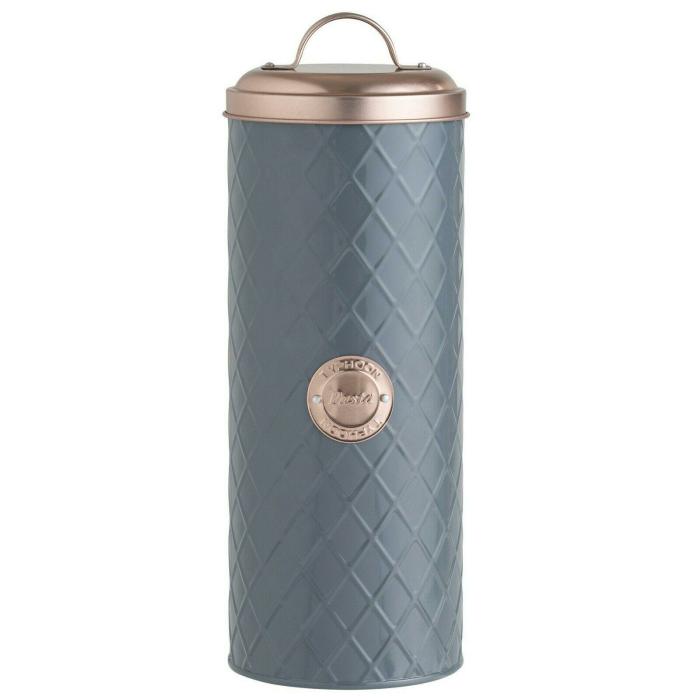 Canister – Pasta – Copper Grey Metal  |  Canisters Canisters Canisters