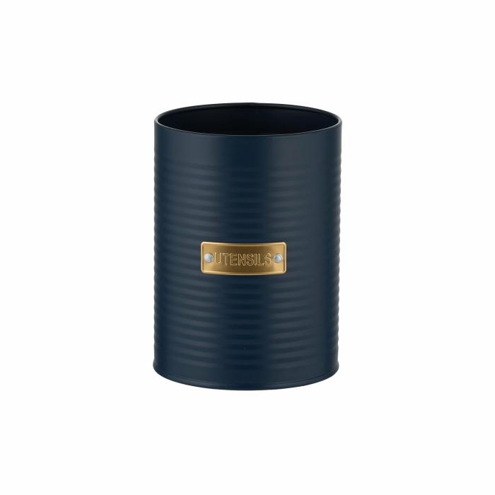 Canister – Utensil Storage – Navy Corrugated  |  Canisters Canisters Canisters