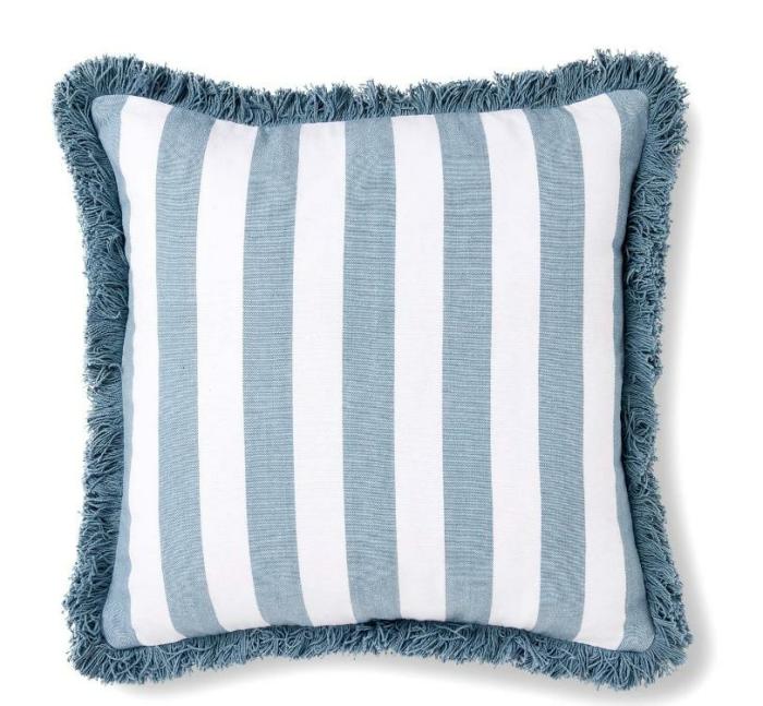 Carlton Blue Stripe Cushion  |  Cushions Cushions Cushions