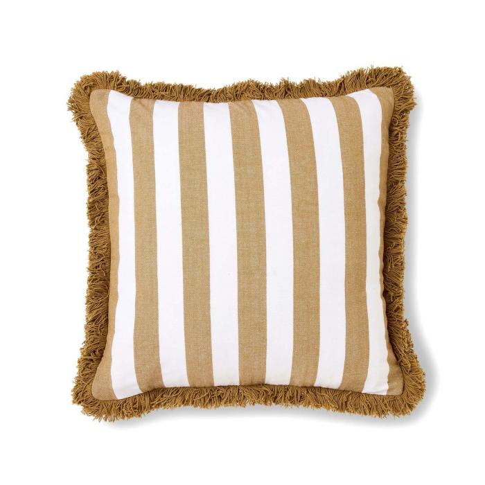 Carlton Mustard Stripe Cushion  |  Cushions Cushions Cushions