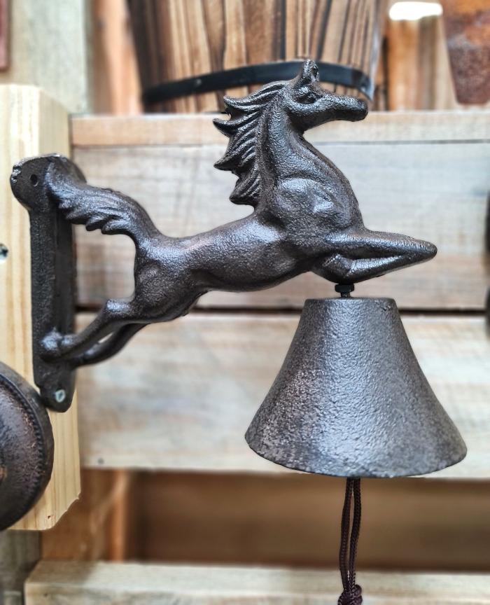 Cast Iron Horse Door Bell  |  Garden Accessories Cast Iron Cast Iron