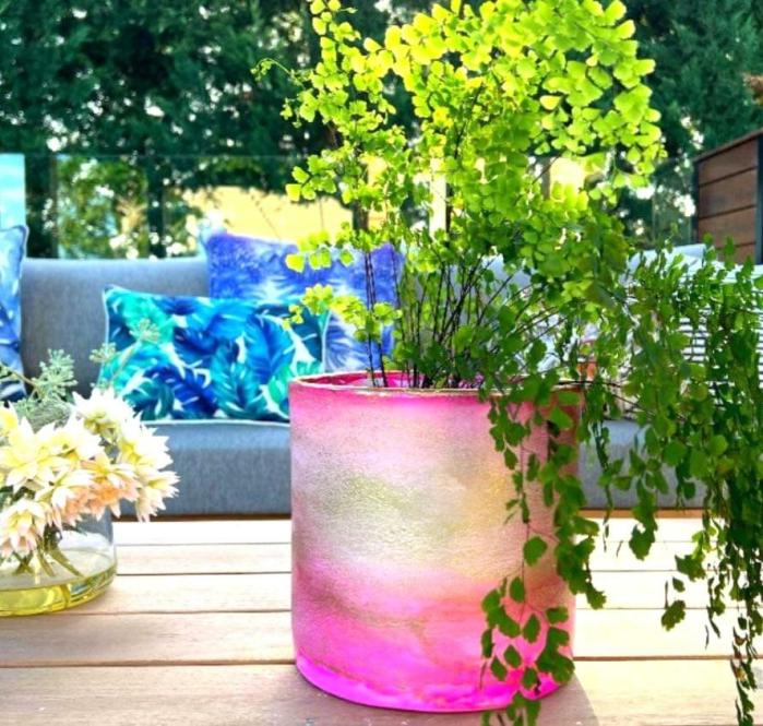 Cosmic Blush Planter – Large  |  Artisan Designed Planters Artisan Designed Planters Artisan Designed Planters