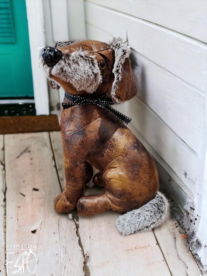 Dexter The Dog – Faux Leather Doorstop  |  Doorstops Doorstops Doorstops