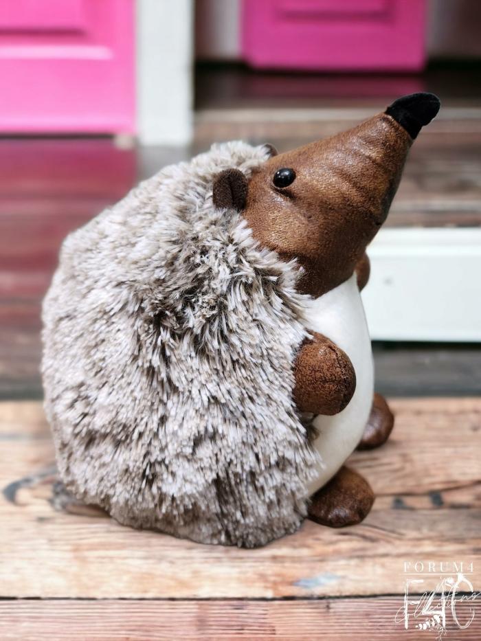 Edna The Echidna – Faux Leather Doorstop  |  Doorstops Doorstops Doorstops