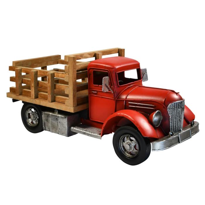 Farmers Truck Model Ornament – Red  |  Accessories Accessories Accessories