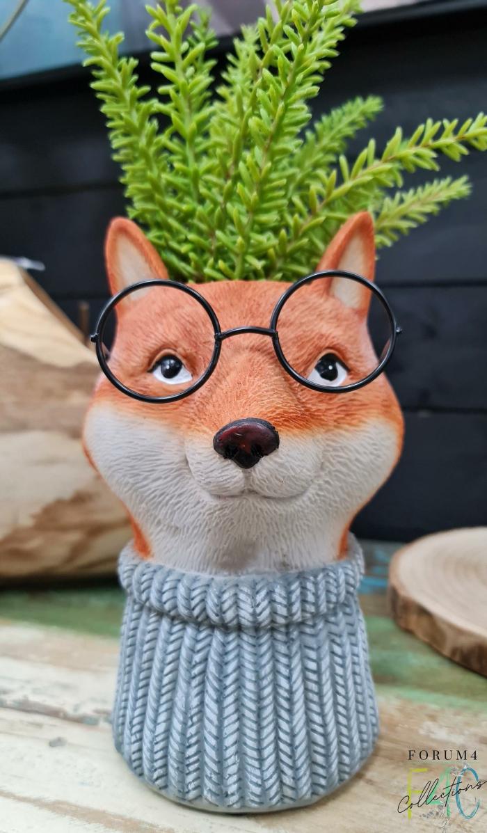 Finnegan The Winter Fox Planter  |  Planters & Vases Planters & Vases Planters & Vases