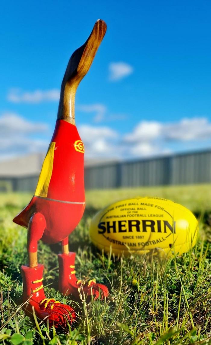 Footy Duck – Gold Coast – 40Cm  |  Footy Ducks Homewares Footy Ducks