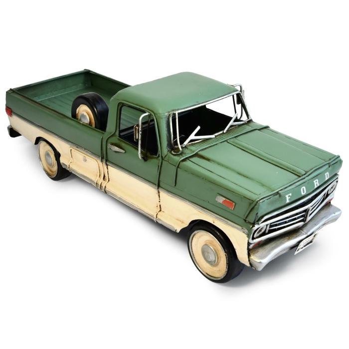 Ford F-100 1970 Ute Model Ornament – Green  |  Model Car Accessories Accessories