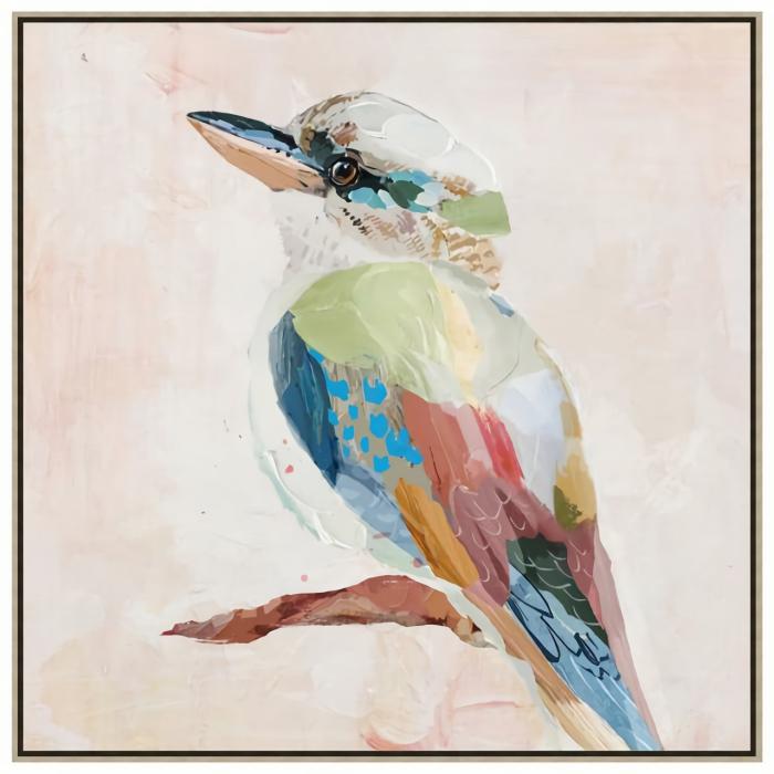 Gone Kookaburra – Paint On Canvas Wall Decor  |  Framed Wall Canvas Art Framed Wall Canvas Art Framed Wall Canvas Art