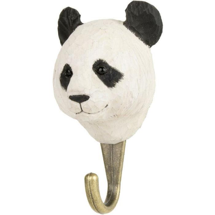 Hand Carved Hook – Panda  |  Accessories Accessories Accessories