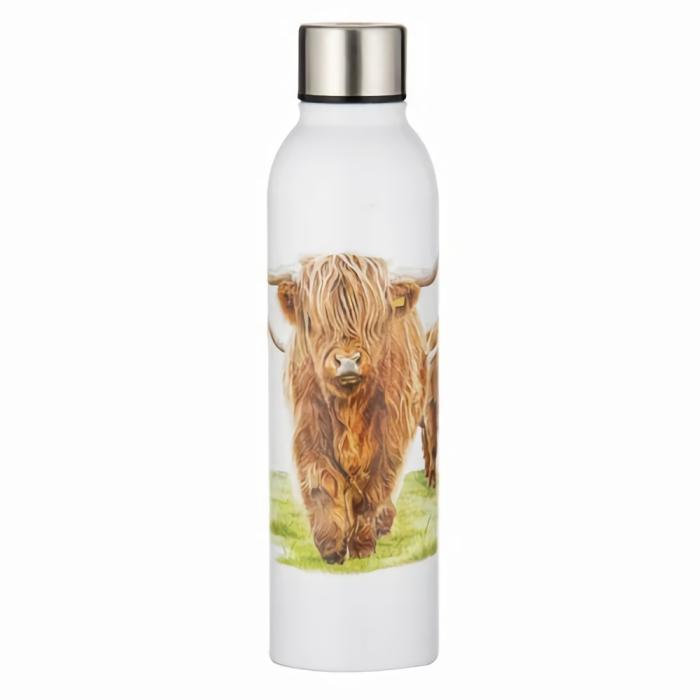 Highland Herd Cows Artist Drink Bottle  |  Cow Lovers Cow Lovers Cow Lovers