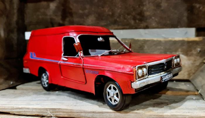 Holden Hq Sandman Car Red Model Ornament  |  Model Car Accessories Accessories