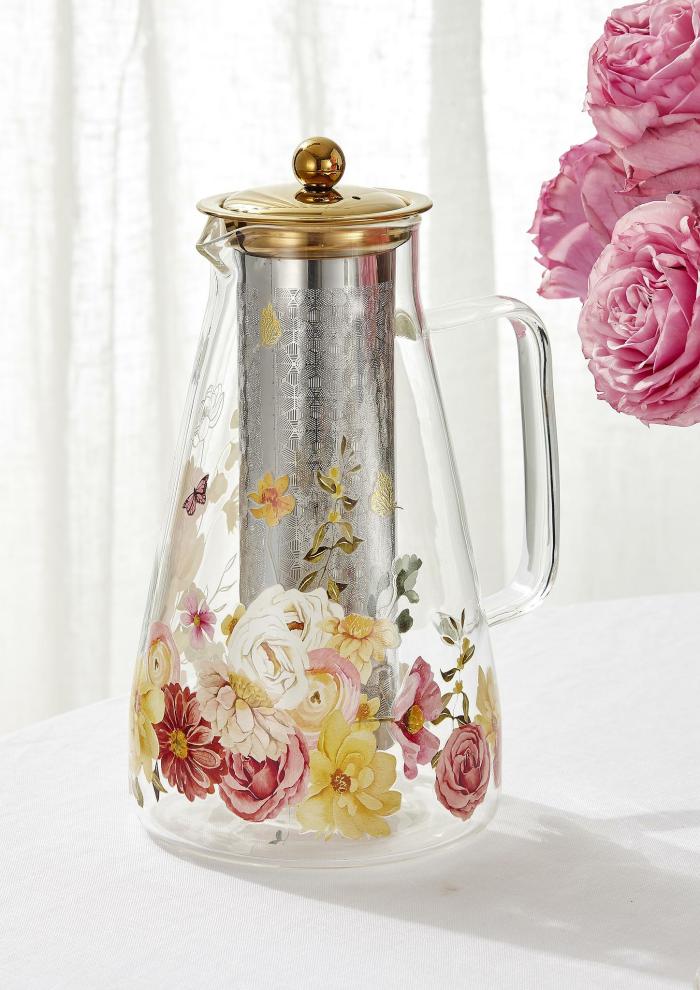 Jug Infuser – Springtime Soiree – Glass  |  Catering & Tableware Catering & Tableware Catering & Tableware