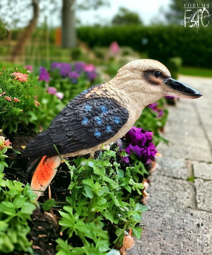 Large Resin Kookaburra On A Stake  |  Garden Accessories Garden Accessories Garden Accessories