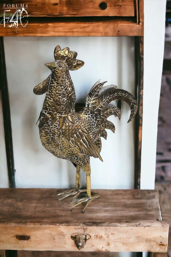 Lustre Gold Proud Chook  |  Chickens Chickens Chickens