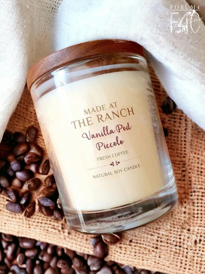 Made At Ranch Xl Candle – Vanilla Pod Piccolo  |  Candles Candles Candles