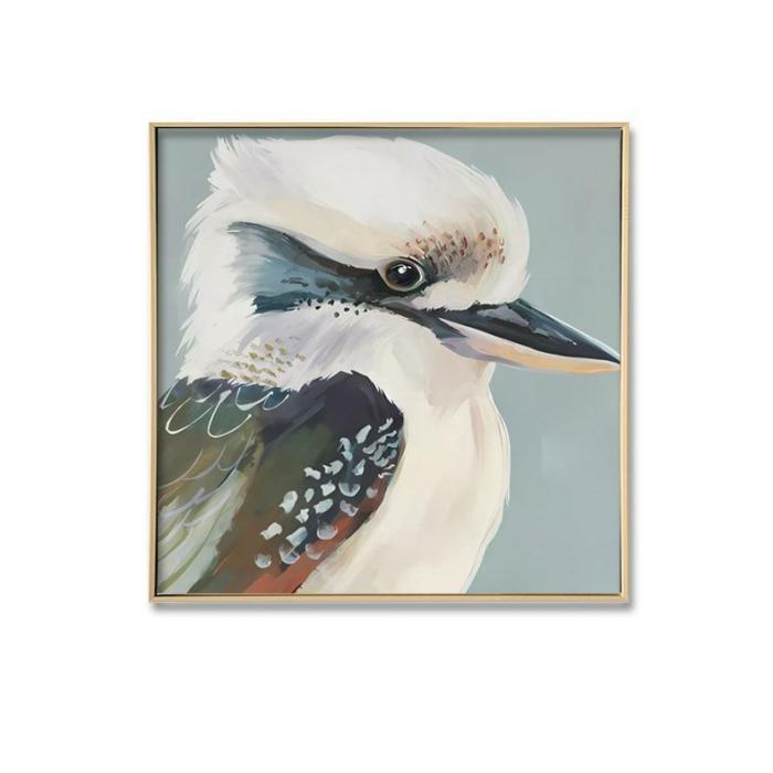 Majestic Kookaburra – Framed Canvas Art  |  Framed Wall Canvas Art Framed Wall Canvas Art Framed Wall Canvas Art