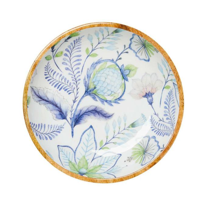 Mangowood – Platter Ziba Pink / Blue 35Cm  |  Catering & Tableware Catering & Tableware Catering & Tableware