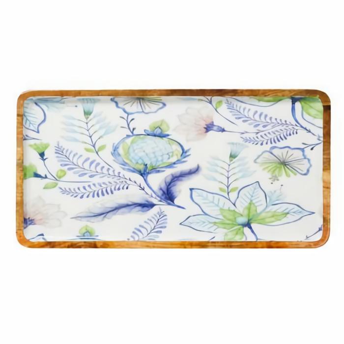 Mangowood – Platter Ziba Pink / Blue  |  Catering & Tableware Catering & Tableware Catering & Tableware