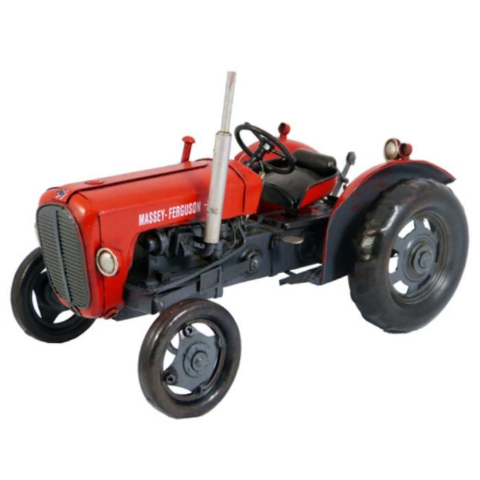 Massey Ferguson 35 Red Tractor Model Ornament 30Cm  |  Model Car Homewares Model Car