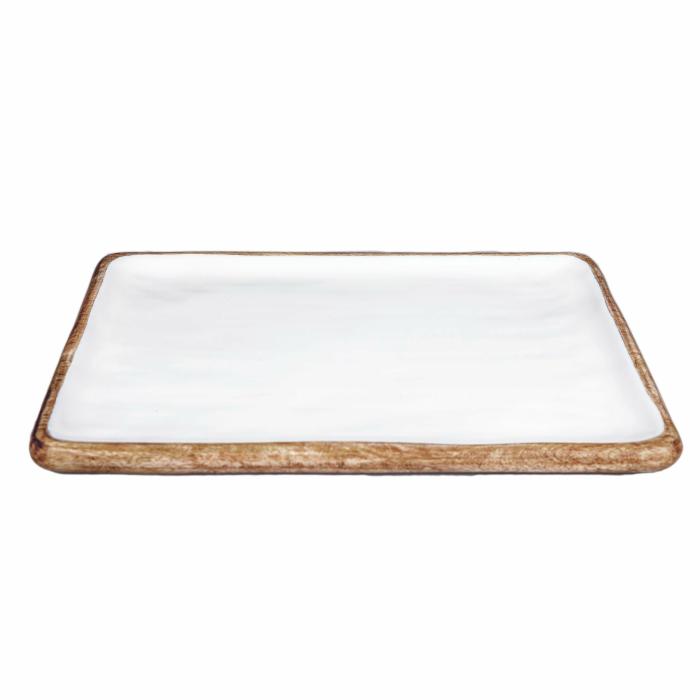 Palermo Mangowood Rectangle Platter – Medium  |  Trays Bowls Catering & Tableware Catering & Tableware