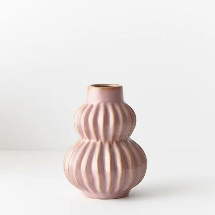 Pink Glazed Lulu Vase  |  Planters & Vases Planters & Vases Planters & Vases