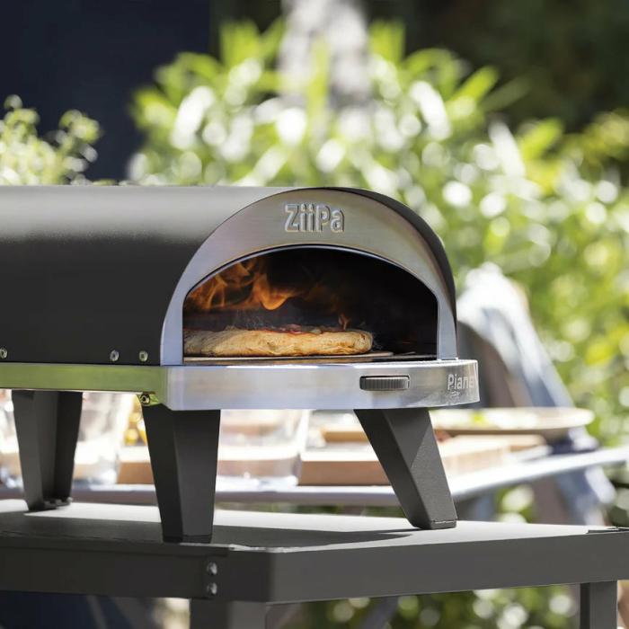 Pizza Oven – Ziipa Piana Gas Fired Pizza Oven With Rotating Stone – Charcoal  |  Pizza Ovens Outdoor Gardenwares Pizza Ovens