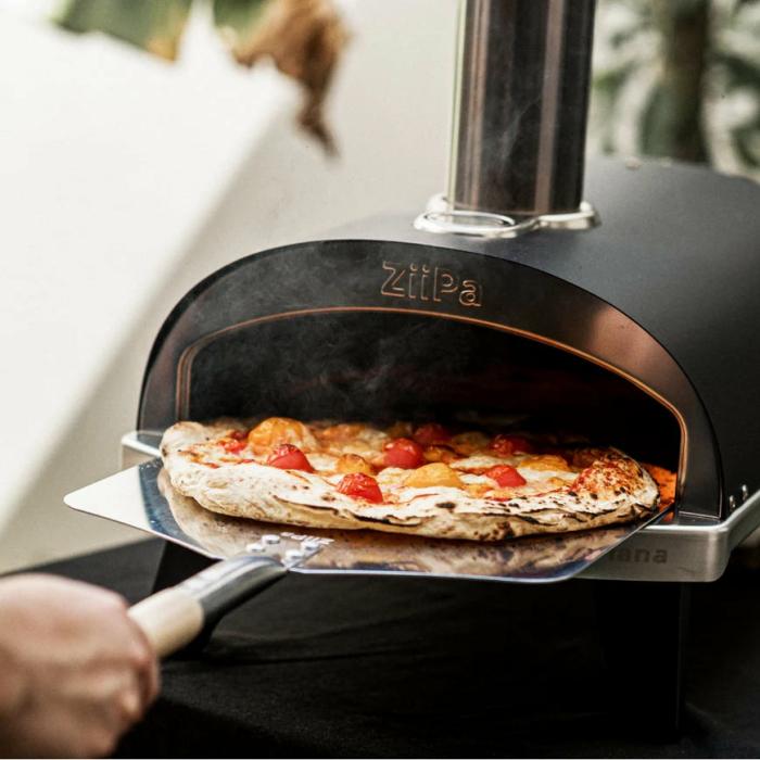 Pizza Oven – Ziipa Piana Wood Pellet Pizza Oven With Rotating Stone – Charcoal  |  Pizza Ovens Outdoor Gardenwares Pizza Ovens