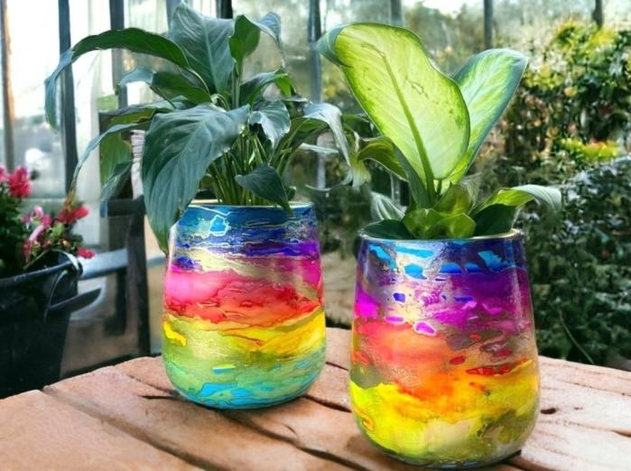 Rio Carnival 2.0 Curve Planter – Medium  |  Planters & Vases Artisan Designed Planters Artisan Designed Planters