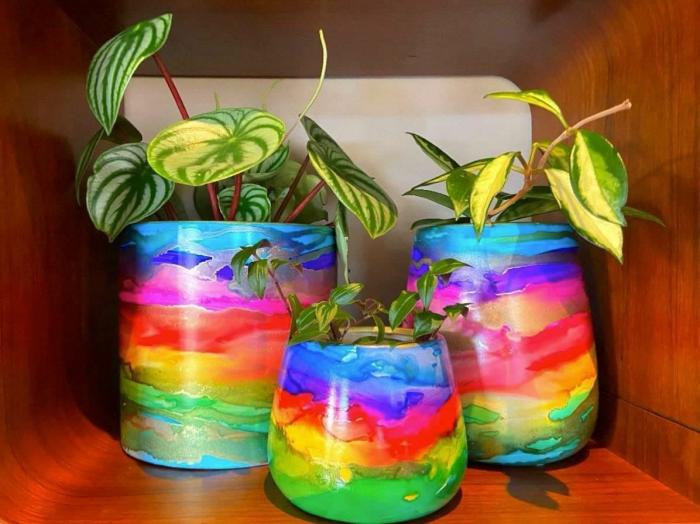 Rio Carnival 2.0 Curve Planter – Small  |  Planters & Vases Artisan Designed Planters Artisan Designed Planters