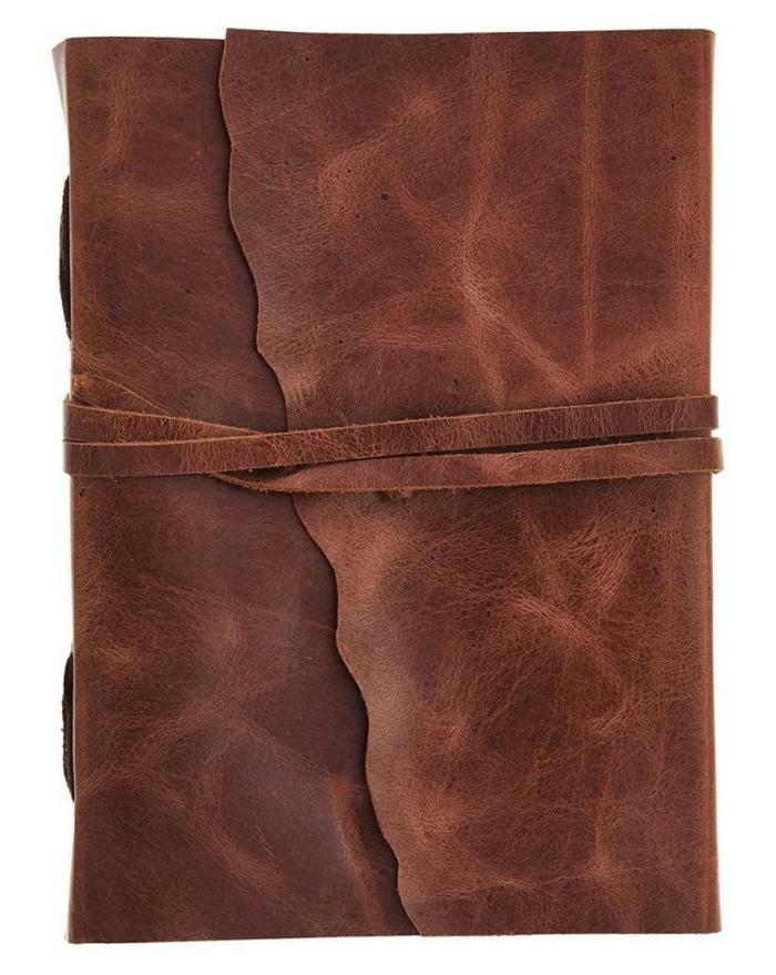 Ruby Handmade Leather Journal  |  Journals Homewares Journals