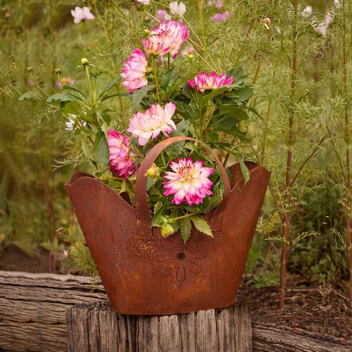 Rusty Handbag Planter  |  Planters & Vases Planters & Vases Planters & Vases