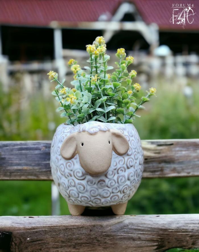 Sandy The Sheep Planter  |  Planters & Vases Planters & Vases Planters & Vases