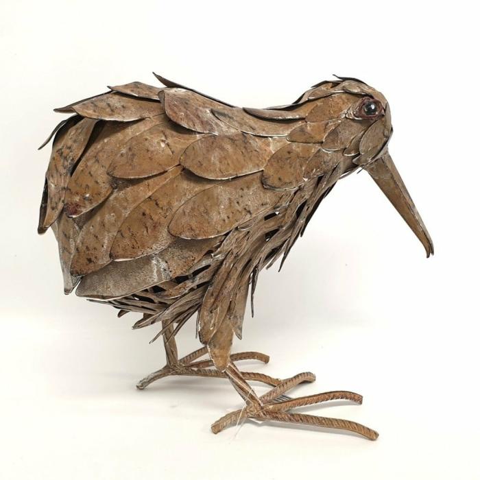 Small – Metal Kiwi Bird  |  Metal Decor Garden Creatures Garden Creatures