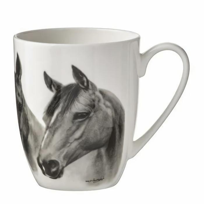 Trio Horses – Chestnut – Artist Mug  |  Mugs Kitchenware Mugs