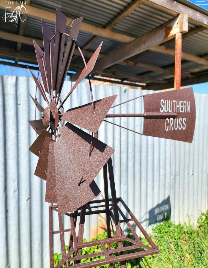 Xl Major Southern Cross Rustic Windmill 172Cm  |  Rusty Garden Items Outdoor Gardenwares Rusty Garden Items