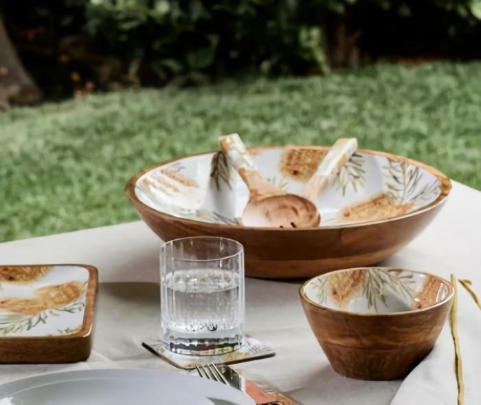 Banksia Mangowood Salad Bowl  |  Catering & Tableware Catering & Tableware Catering & Tableware