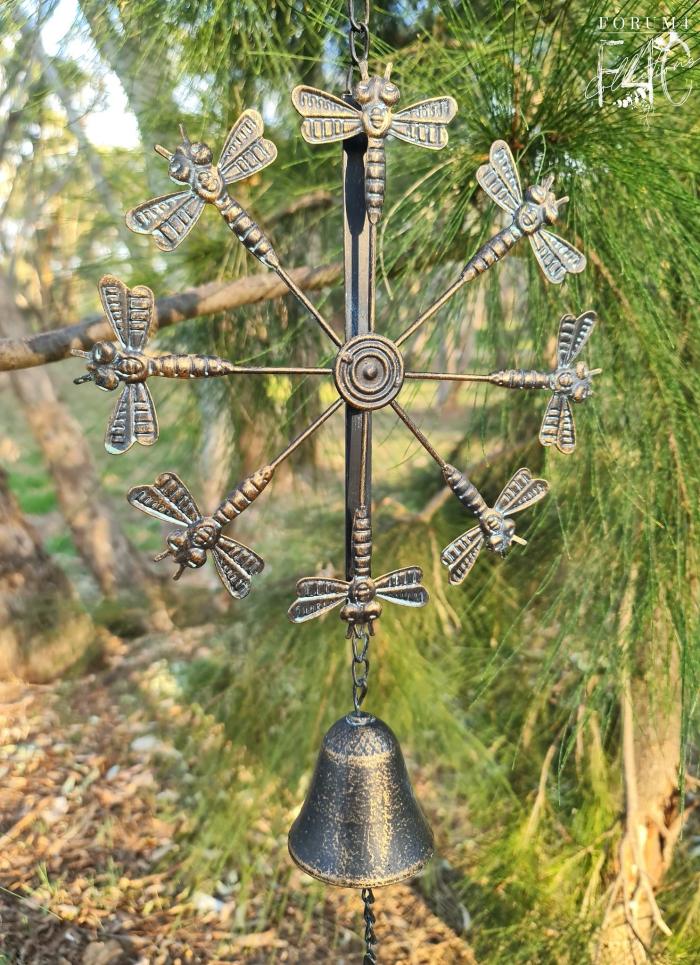 Carousel Wind Chime – Dragonfly – Blue  |  Garden Accessories Garden Accessories Garden Accessories